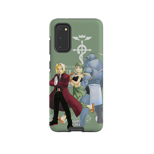 Alphonse & Edward & Winry-Tough phone case by Anime Phone Cover