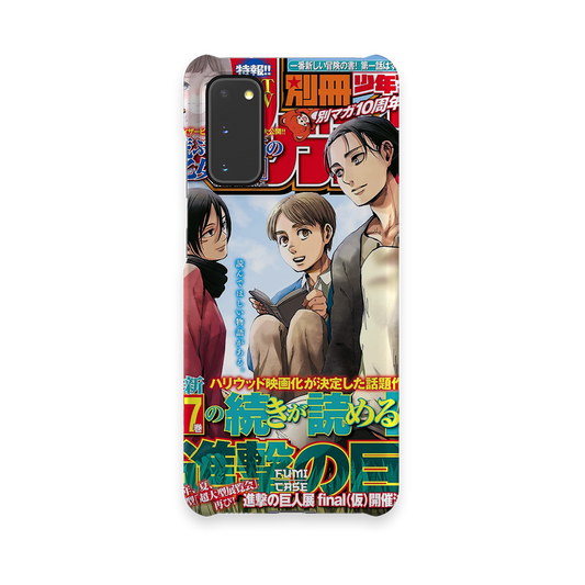 Aot Cover 112-Slim phone case by Anime Phone Cover