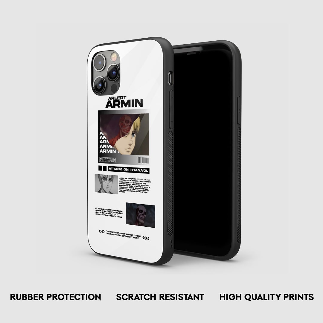 Armin Colossal Silicone Armored Phone Case by Anime Phone Cover