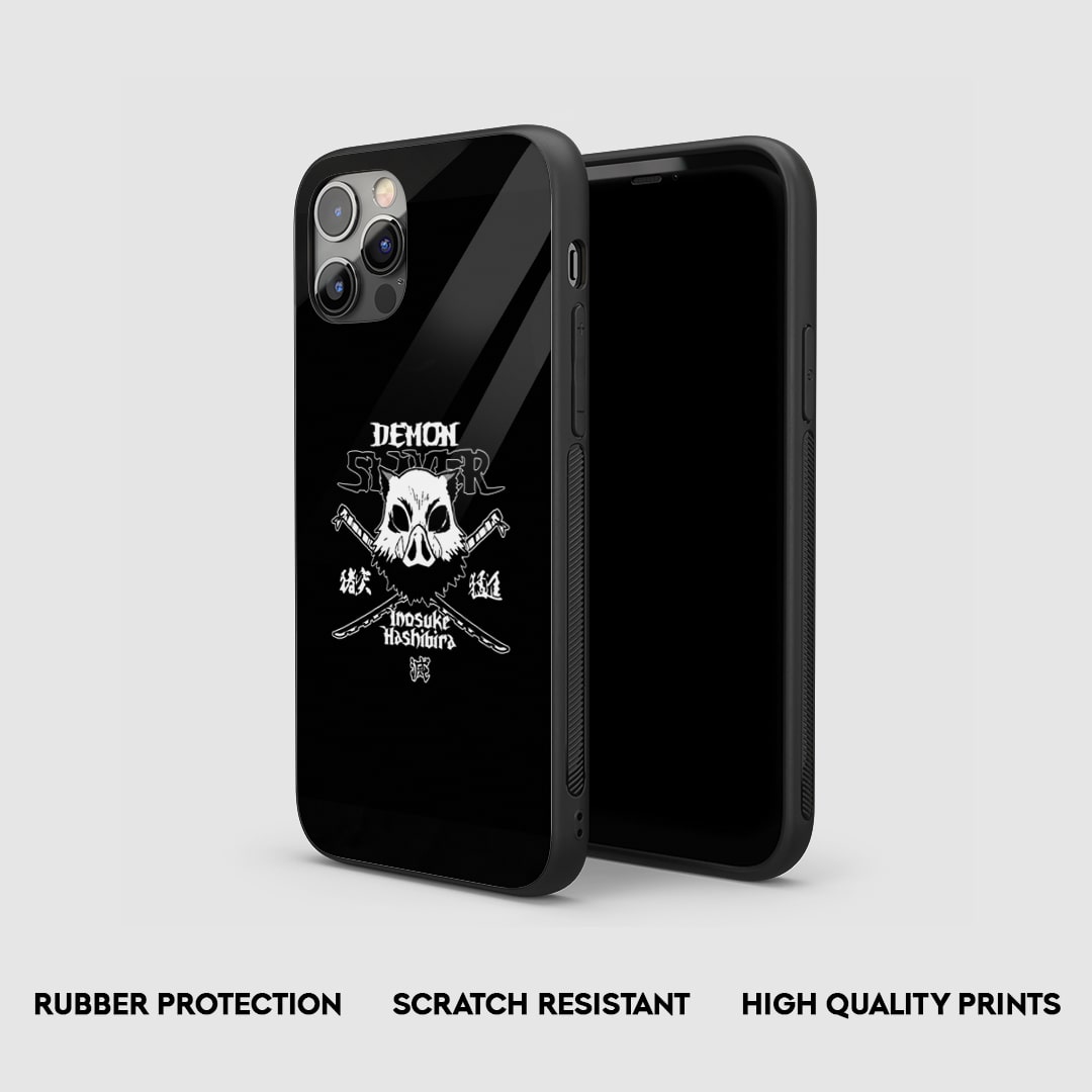 Demon Inosuke Hashibira Silicone Armored Phone Case by Anime Phone Cover