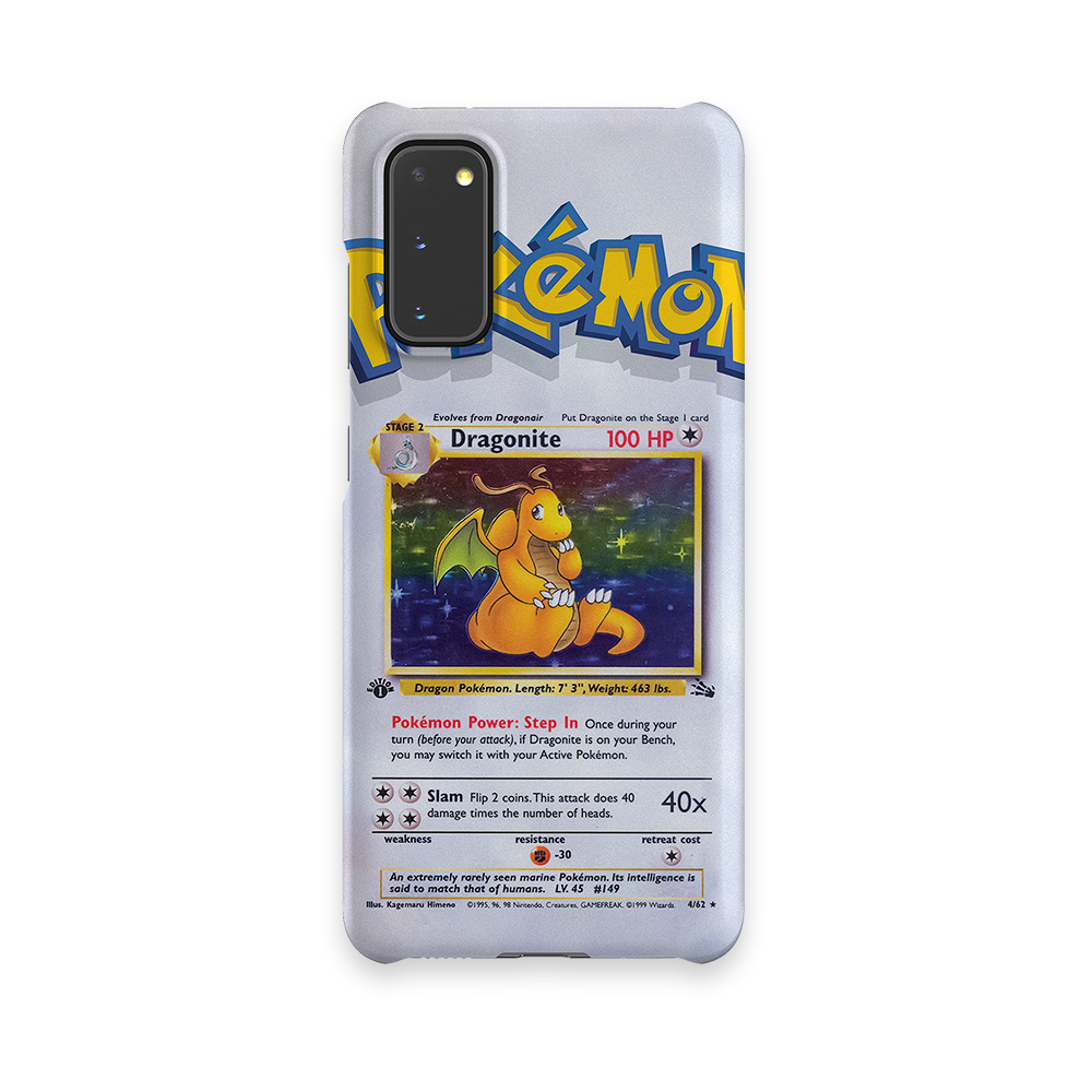 Dragonite Base set-Slim phone case by Anime Phone Cover