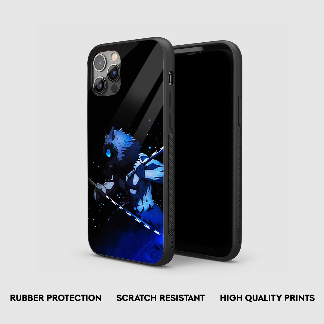 Inosuke Hashibira Silicone Armored Phone Case by Anime Phone Cover