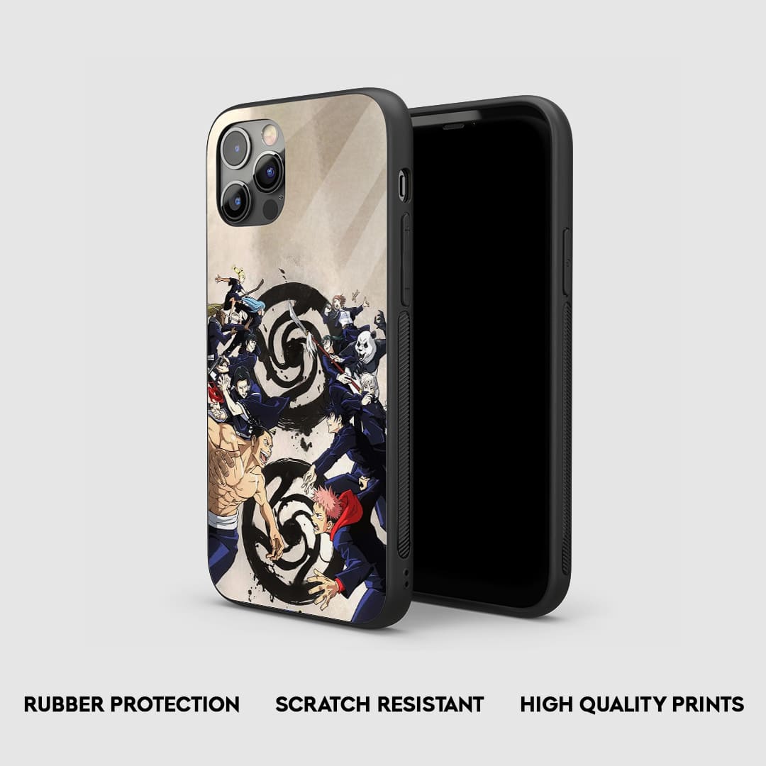Jujutsu Kaisen Silicone Armored Phone Case by Anime Phone Cover