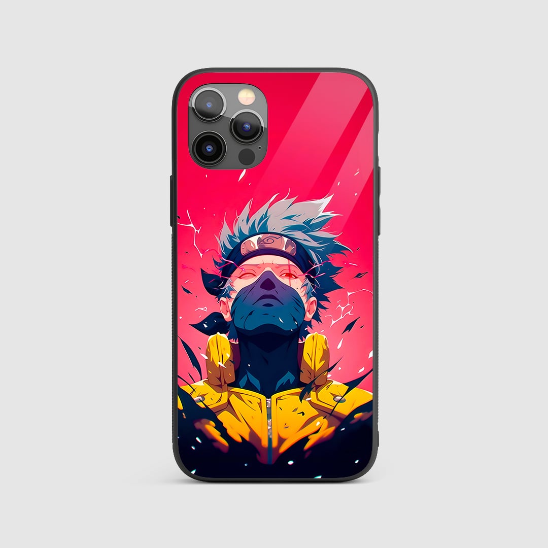 Kakashi Graphic Silicone Armored Phone Case by Anime Phone Cover