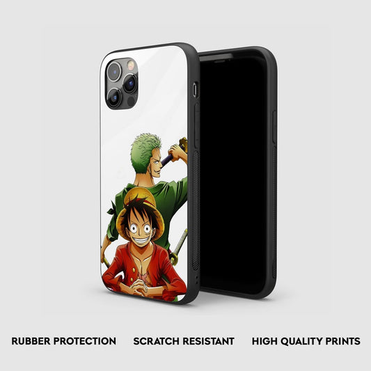 Luffy & Zoro Silicone Armored Phone Case by Anime Phone Cover