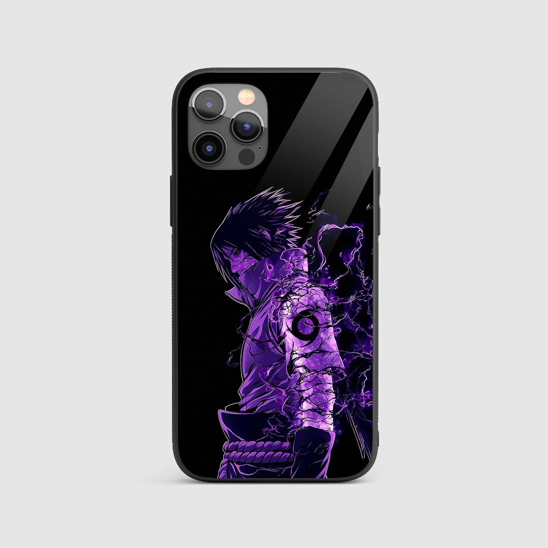 Sasuke Minimal Silicone Armored Phone Case by Anime Phone Cover