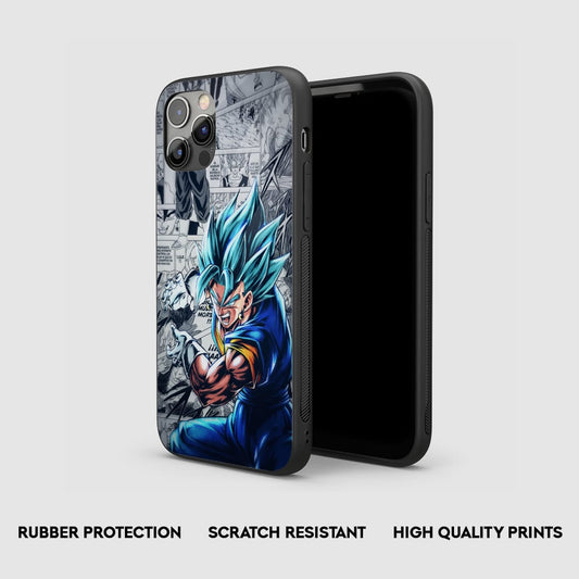 Vegeta Manga Silicone Armored Phone Case by Anime Phone Cover