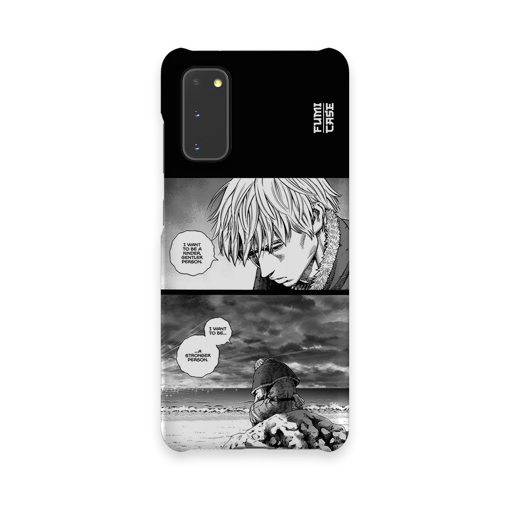 A Better Person-Slim phone case by Anime Phone Cover