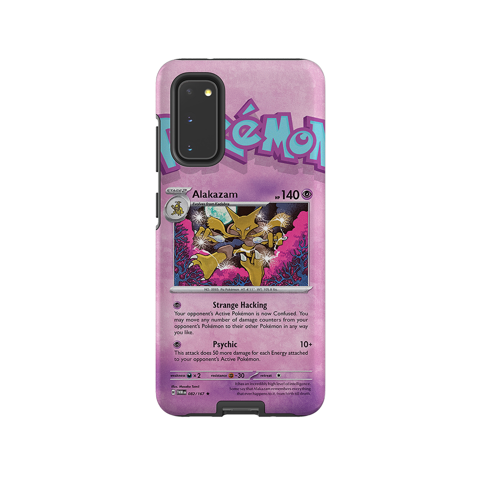 Alakazam Twilight Masquerade-Tough phone case by Anime Phone Cover