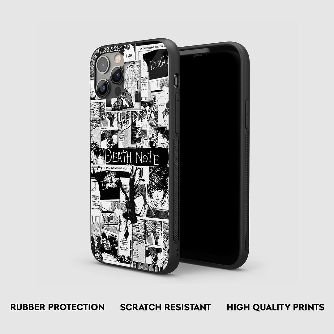 Death Note Manga Silicone Armored Phone Case by Anime Phone Cover