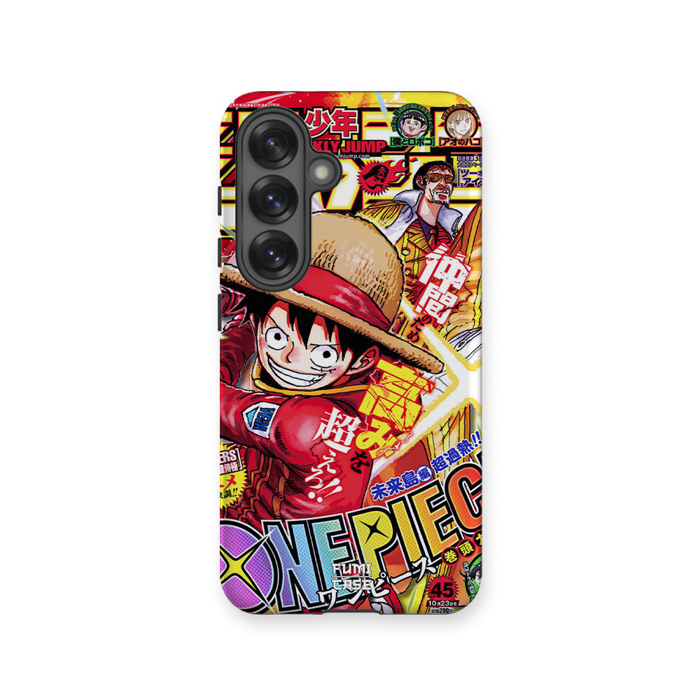 EGGHEAD SPECIAL LUFFY X KIZARU-Tough MagSafe phone case by Anime Phone Cover