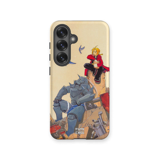 Elric Brothers Artwork-Tough MagSafe phone case by Anime Phone Cover