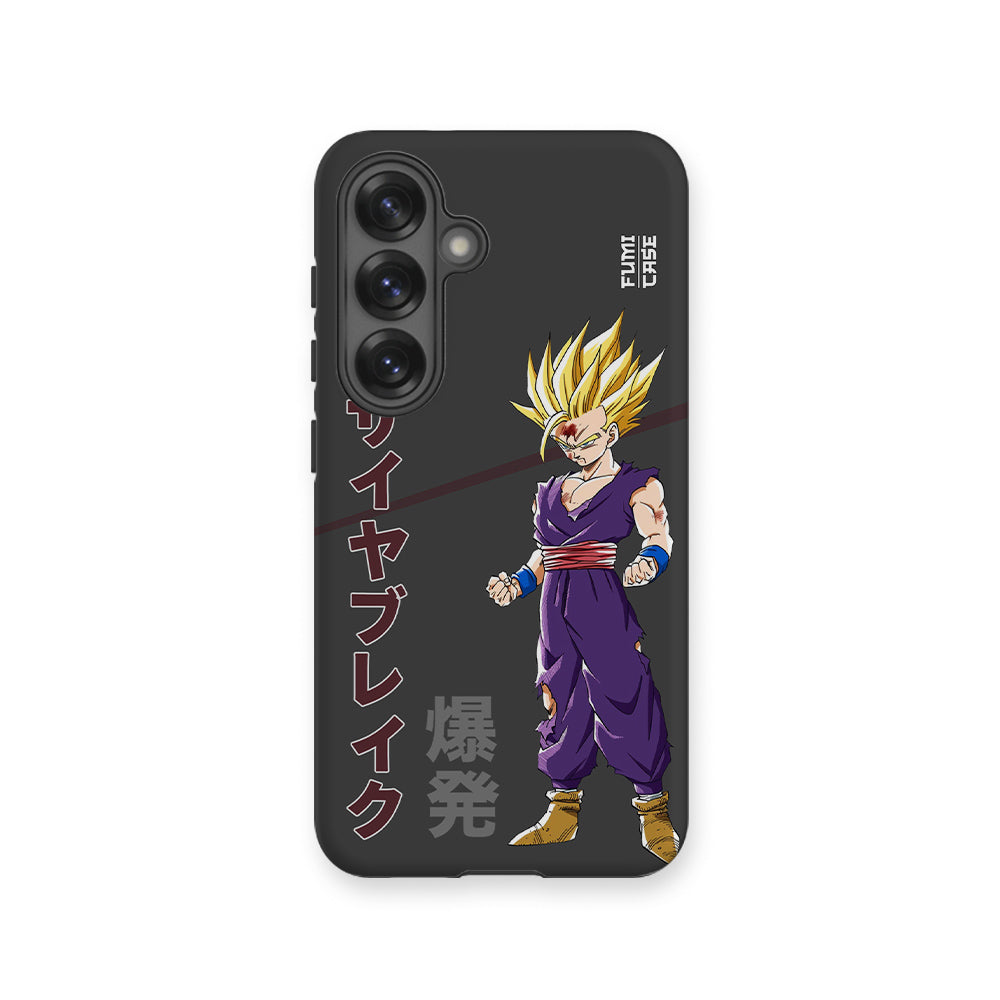 Gohan's Anger-Tough MagSafe phone case by Anime Phone Cover