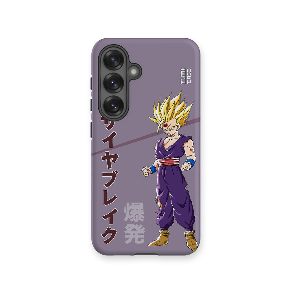 Gohan's Anger-Tough MagSafe phone case by Anime Phone Cover