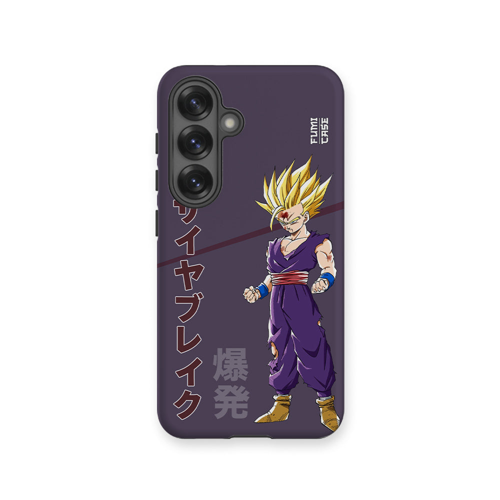 Gohan's Anger-Tough MagSafe phone case by Anime Phone Cover