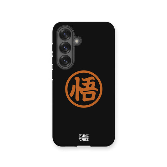 Goku's Kanji-Tough MagSafe phone case by Anime Phone Cover