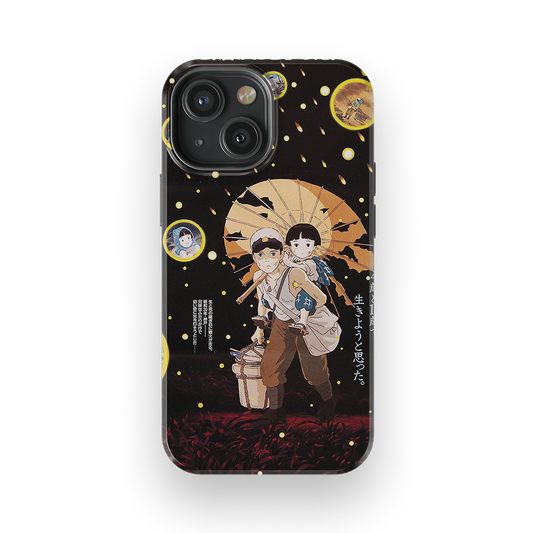 Grave of the Fireflies Vintage Poster-Tough MagSafe