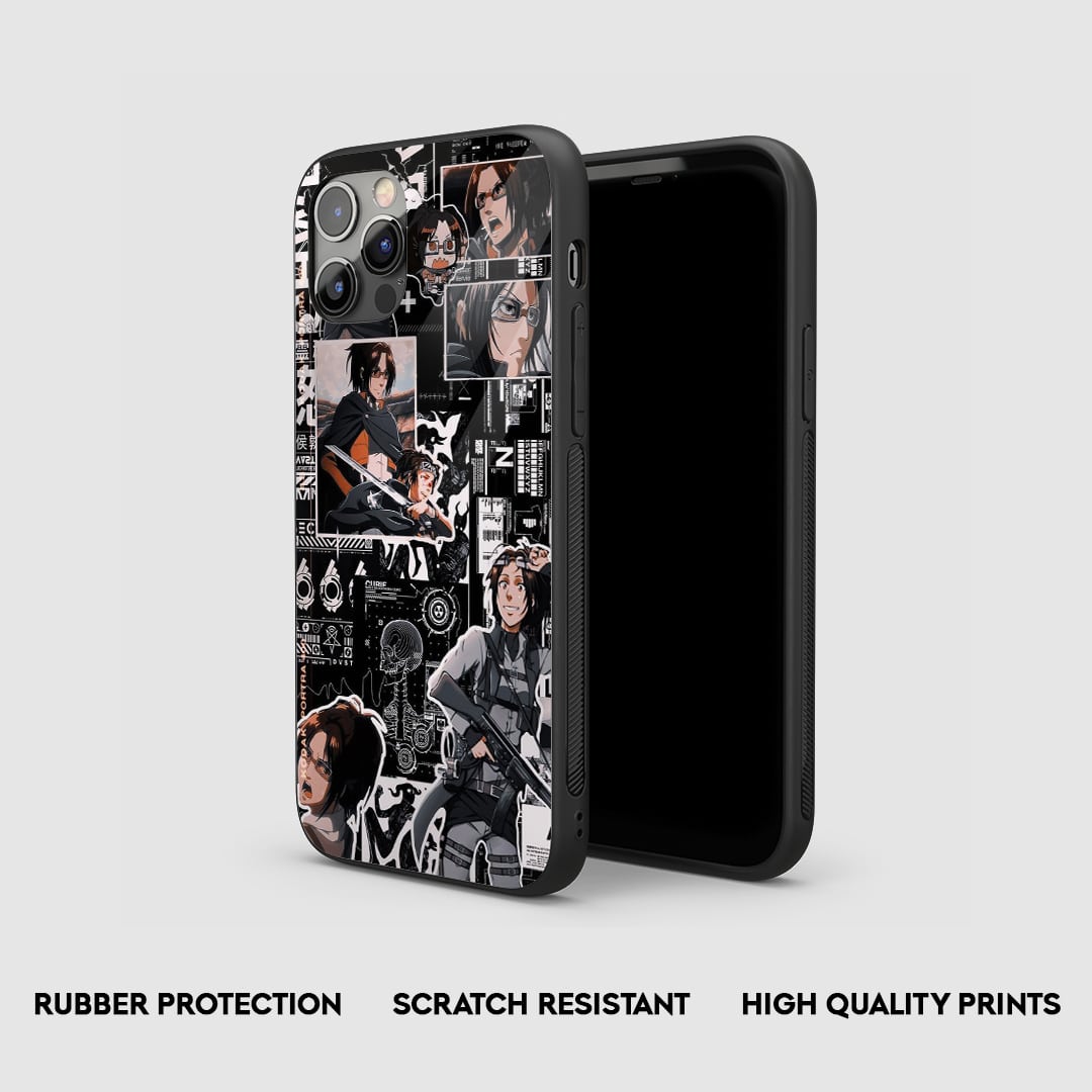 Hange Zoe Collage Silicone Armored Phone Case by Anime Phone Cover