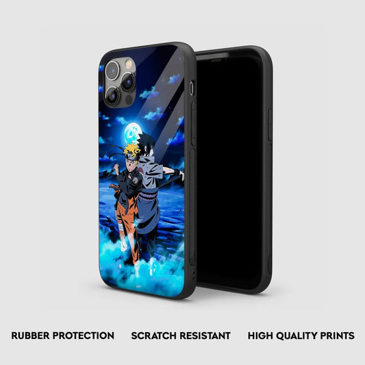 Naruto Sasuke Silicone Armored Phone Case by Anime Phone Cover