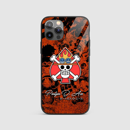 Portgas D Ace Silicone Armored Phone Case