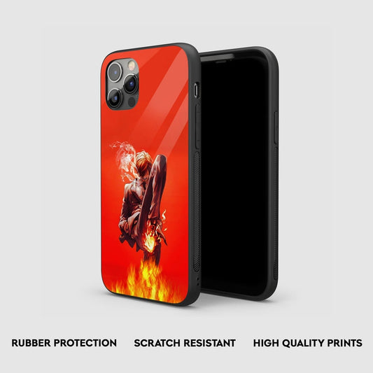 Sanji Action Silicone Armored Phone Case by Anime Phone Cover