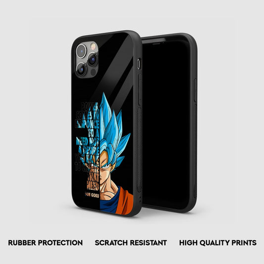 Son Goku Quote Silicone Armored Phone Case
