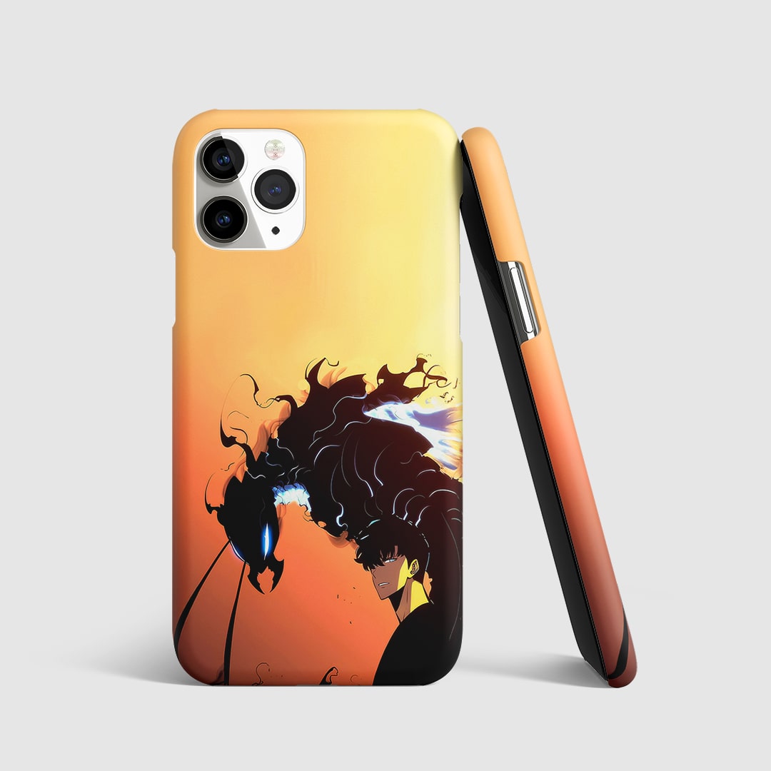 Sung Jinwoo Shadow Monarch Phone Cover by Anime Phone Cover