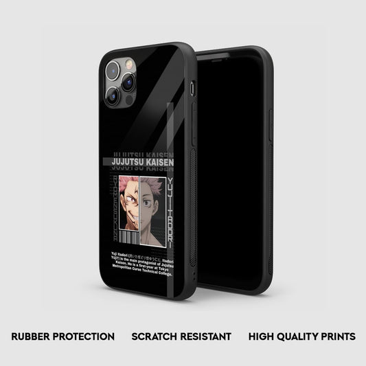 Yuji Itadori Synopsis Silicone Armored Phone Case by Anime Phone Cover